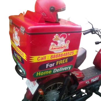 food delivery box for bicycle