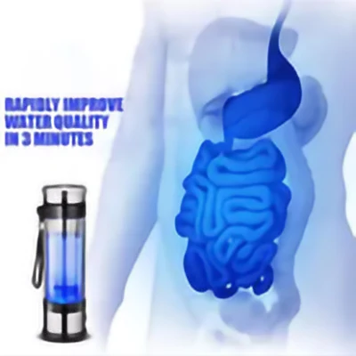 Smart Hydrogen Rich Water Generator With SPE and PEM  Hydrogen Sport Water Bottle Hot Sellers