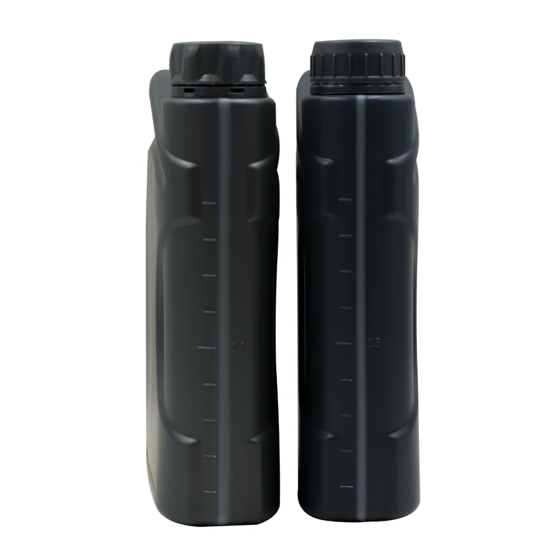 Hdpe Plastic Engine Oil Bottles Empty Motor Oil Container For Lubricant