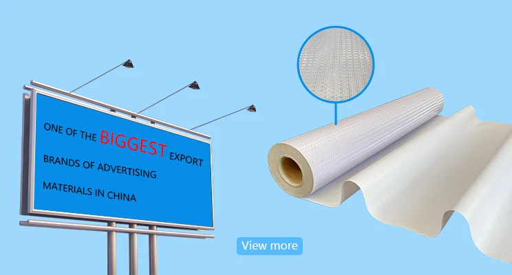 Outdoor Advertising Reflective Banner PVC Material Printing