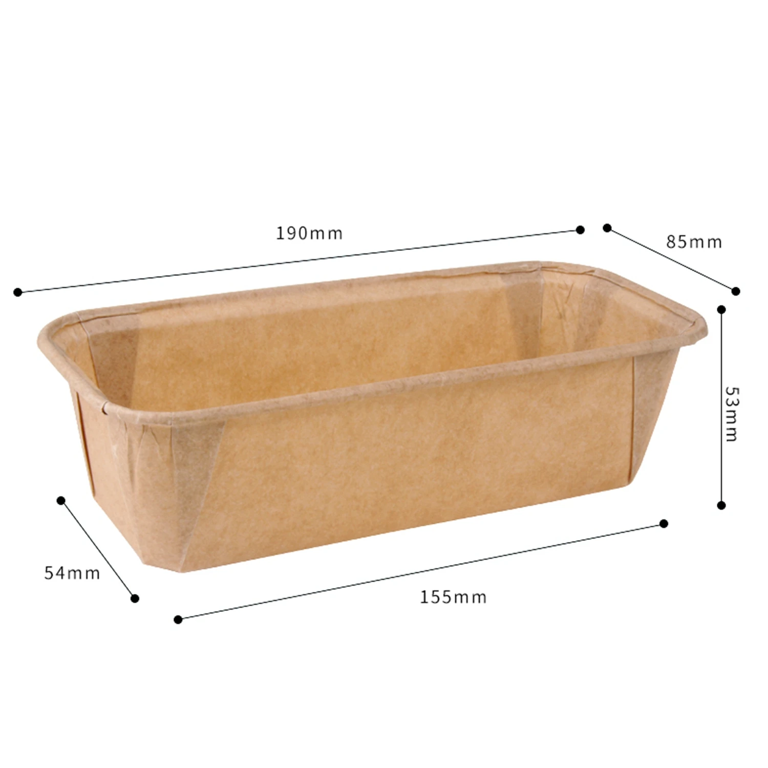 Disposable Paper Baking Bakery Mold Nonstick Baking Bread Cake Paper