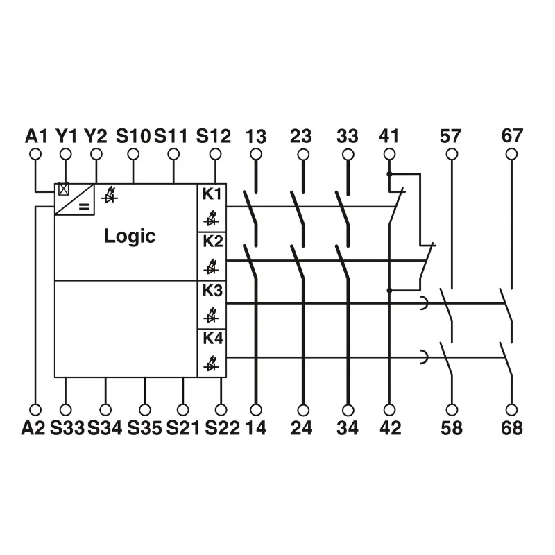 Psrspp24dc/esd/5x1/1x2/300 Safety Relays 2981431 Buy 2981431,Psr