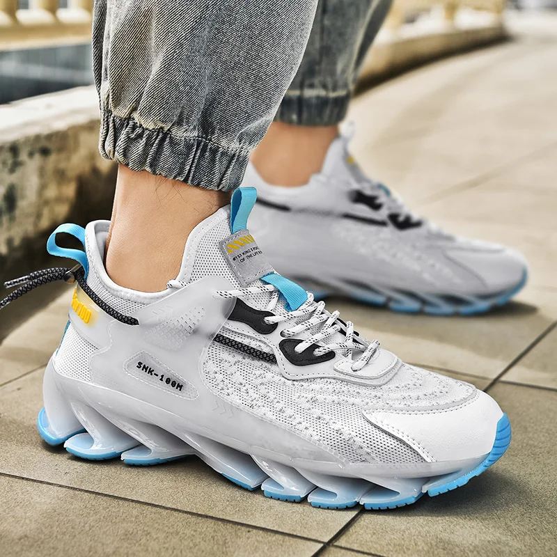 2021 New Shoe Breathable Men's Luminous Light Fashion Ready to Ship Sneaker  Casual Sport Running Shoes