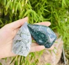 Moss Agate Teardrop