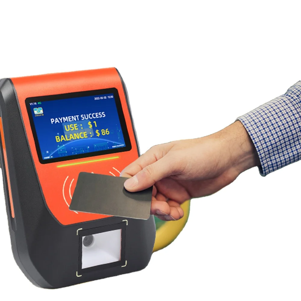 Public Transportation Qr Code Rfid Card Reader Cashless Payment System Payment Console Battery for Bus Ticket Machine