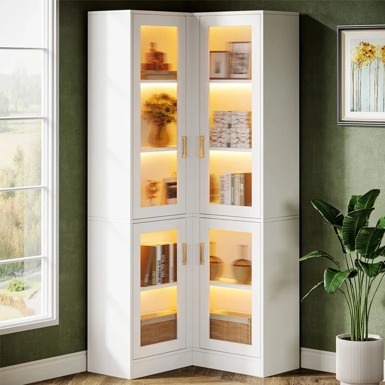 ガラス扉 扉付き棚 with shelves 収納家具 収納 本棚 ガラス 扉 の人気