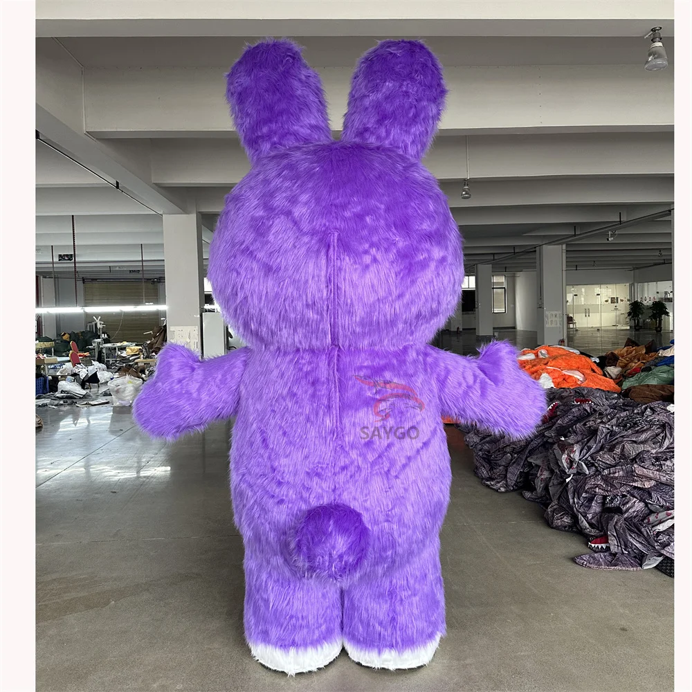 Most Popular Rabbit Inflatable Professional Custom Inflatable Costume Adult Walking Easter Bunny Mascot for Helloween