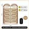 Kakis 3,40kg [sac de couchage double amovible]]