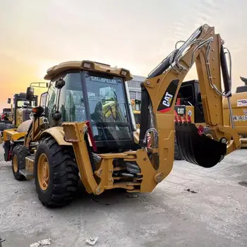 Hot-selling Used CAT 420F Wheel Loader Large Loader High Performance Used Equipment Caterpillar 420F Wheel Loader  Backhoe