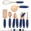 Juego de cocina de 7 piezas - Azul