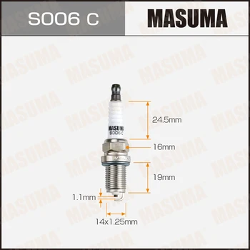 8.Piroska Mayerさん専用 MASUMA Spark Plugs - High Strength Nickel Alloy Performance