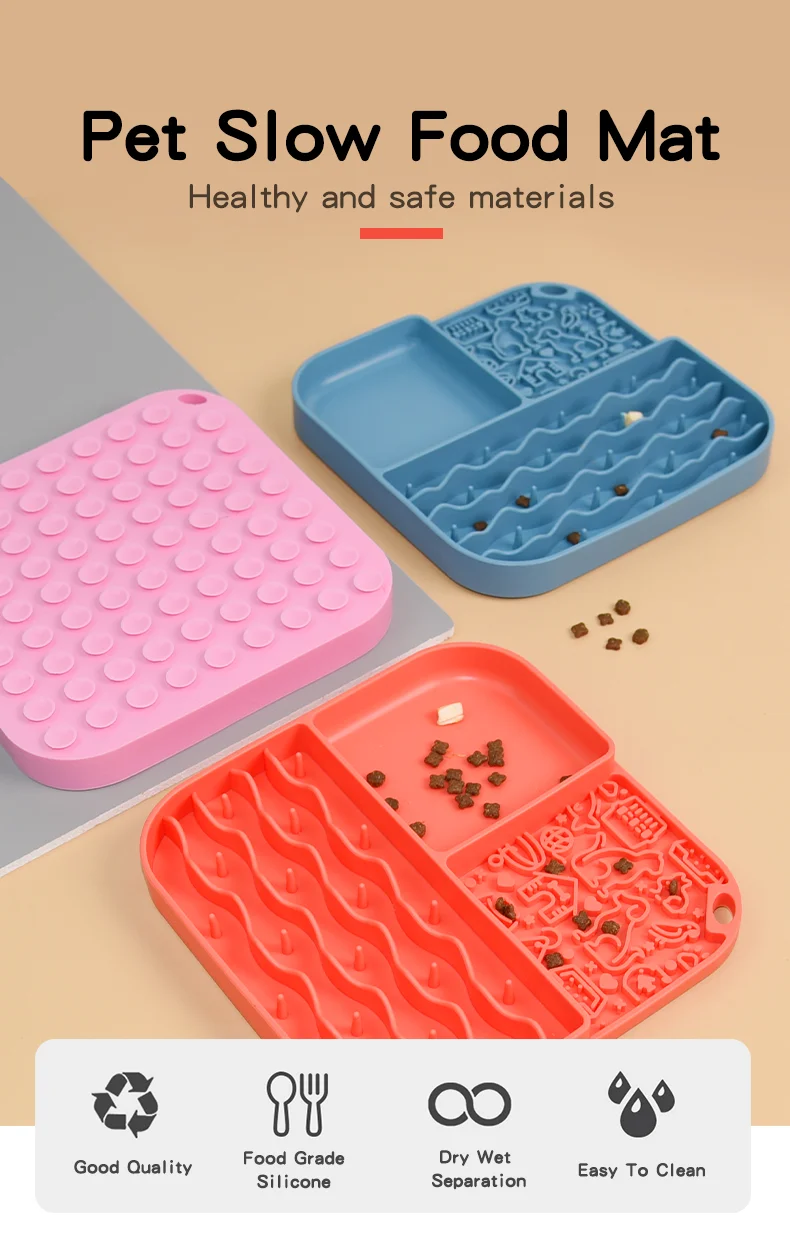 New Product Ideas 2024 Dog Lick Mats Dogs Pets Licking Mat Pad For