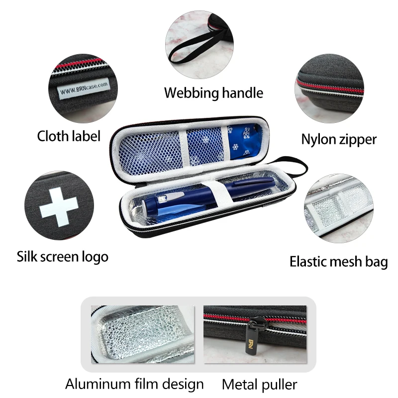 Custom Injection Syringe Box - EVA Medical Injector Case