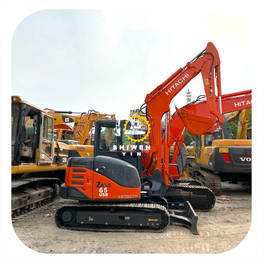 Used Hitachi ZX65USB Mini Excavator - 6 Ton Digger Sale
