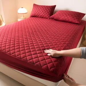 Wholesale Fitted Sheet New Style Breathable Soft Mattress Protector Home Waterproof Fashionable Waterproof Fitted Sheet