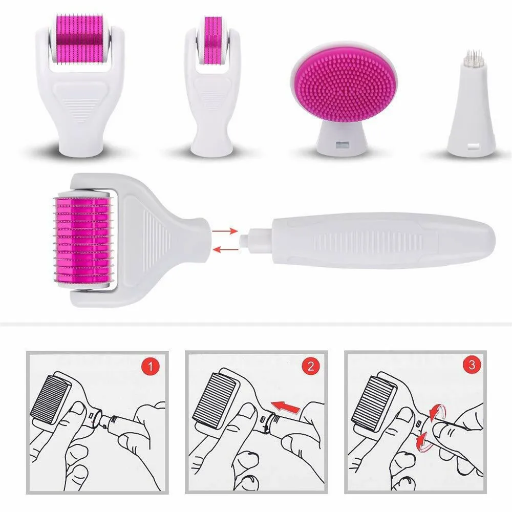 Дерма роллер система по индивидуальному заказу матовый ролик microneedling дермароллер dermamicro