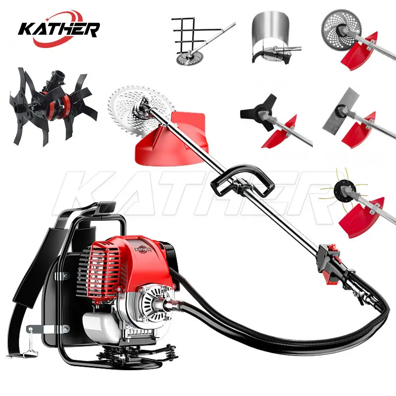 KATHER Rukola ya Kazi Zaidi ya Petroli ya String Trimmer ya Mashine ya Maua ya Mwanga ya Mashine ya Mwanga ya Mwanga ya Mwanga ya Mwanga