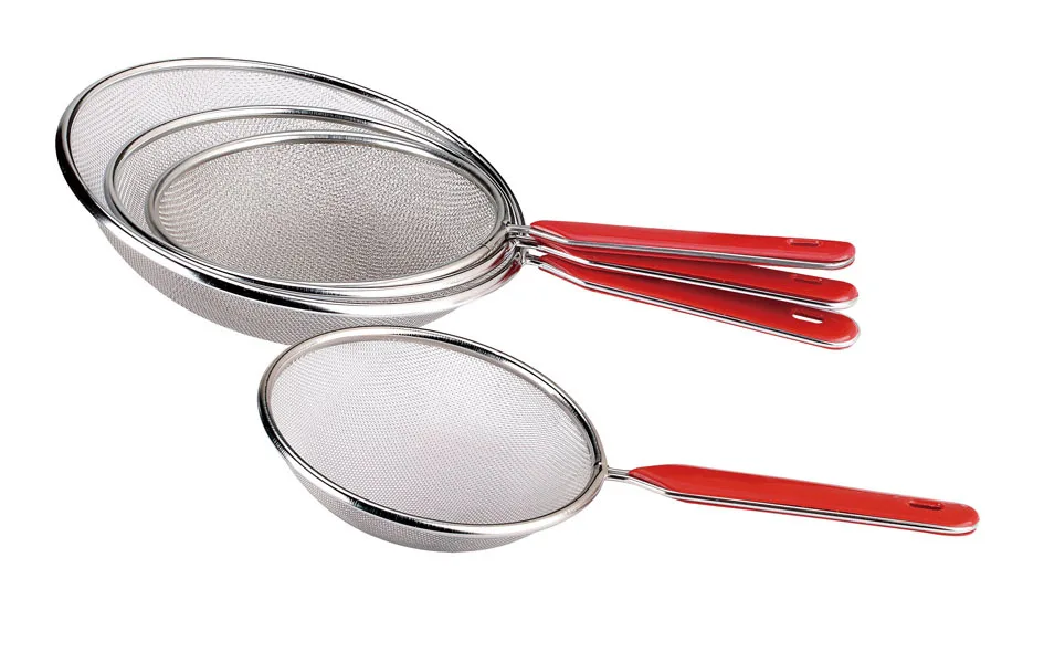 Classic Set of 3 Splatter Screens  Fine Mesh Chinois Fine Mesh Strainer Target