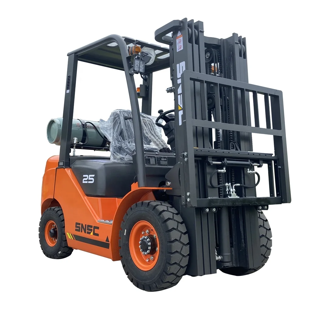 FL25 2.5 ตัน SNSC LPG Forklift กับเครื่องยนต์ Nissan K25 2
