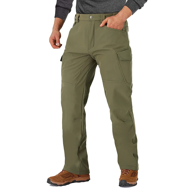 pantalones de camuflaje tácticos para hombre pantalones militares resistentes al agua de secado rápido Pantalones elásticos pantalones ligeros para correr WAN（#Army Green） 