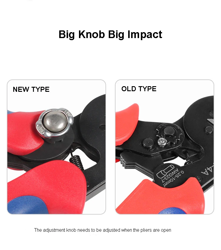 HSC9 16-4 Manual Ferrule Lug Crimper Tools Cord End Bootlace Ferrules Terminal Crimping Tool