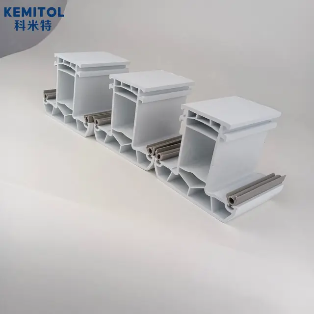 China Factory UV-Resistant OEM Upvc Profile for Plastic Windows Doors