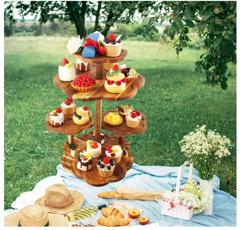 Tier Wooden Cupcake Stand Perfect for 50 Cupcakes