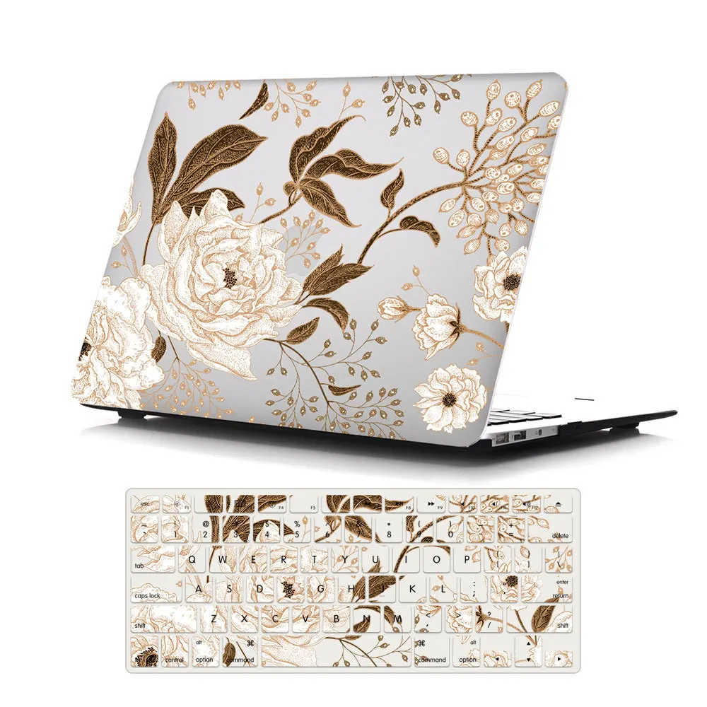 Colorful Painting Computer Cases For Macbook Air 13.3 with Touch Bar Hard Laptop Covers For Macbook 13.3 Pro 2020 Retina