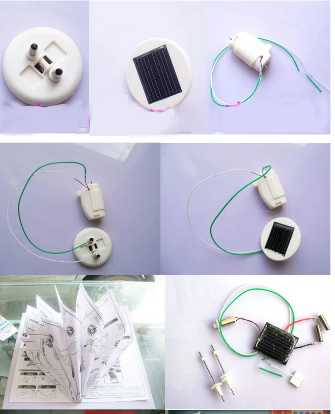 Обучающие игрушки 6 в 1 solor, набор для самостоятельной сборки робота для 4 лет