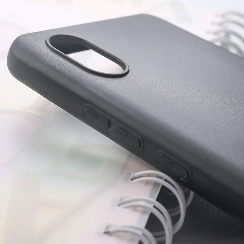Black Silicone Phone Case for Boost Mobile Bounce Soft Shockproof Mobile  Phone Cover