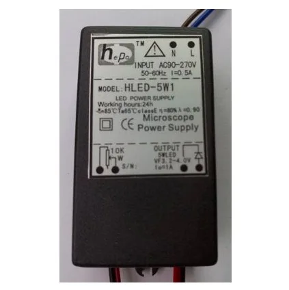 Microscope Power Led Dimming Hled-5w Hled-5w1 Hled-5ws 5w Led Lamp ...