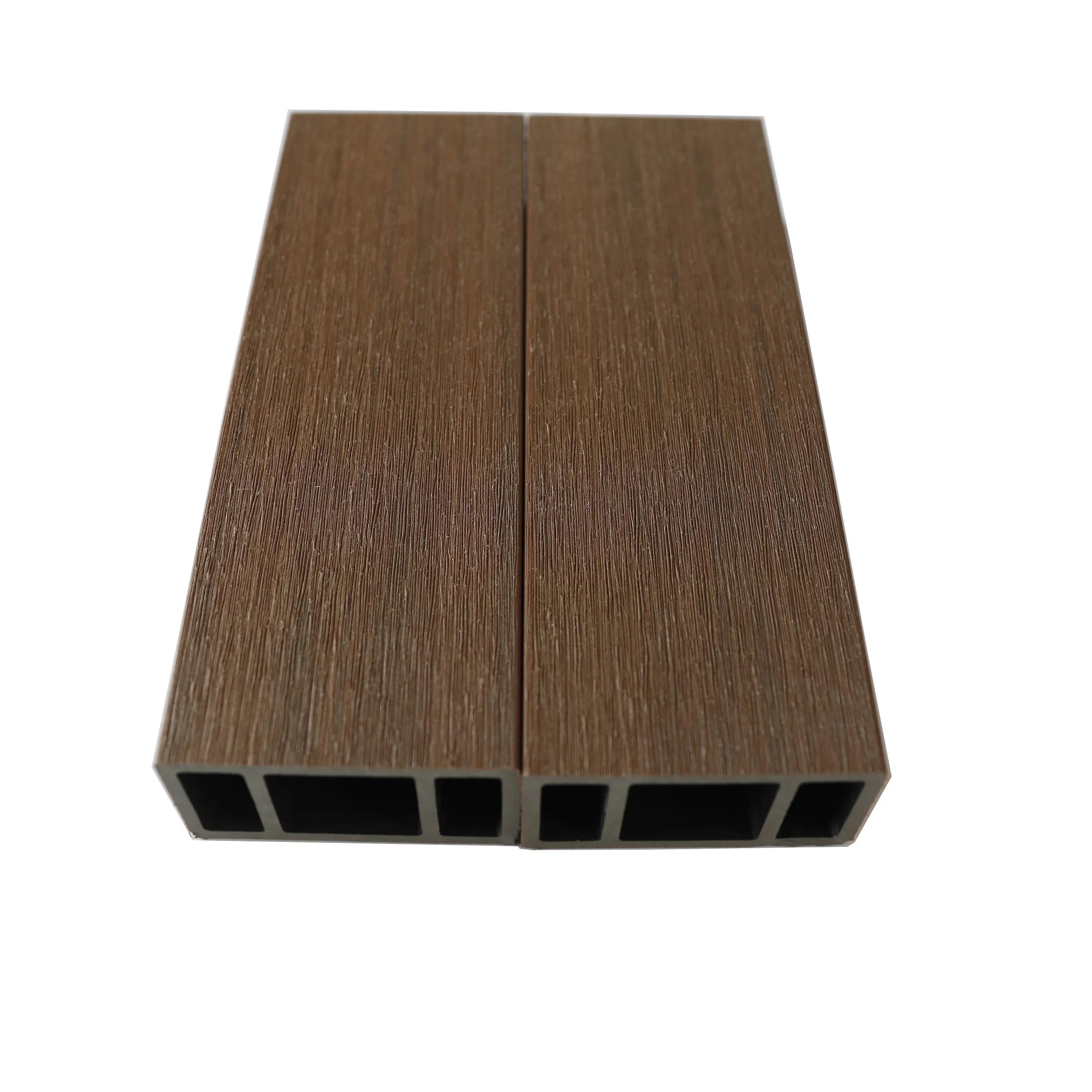 Co-extrusion WPC Wood Plastic Composite Beams Timber Tube for Exterior Wall Panels Decoration Co-extrusion WPC Wood Plastic Composite Beams Timber Tube for Exterior Wall Panels Decoration