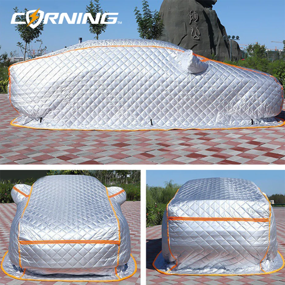 Winter Car Covers Waterproof Dustproof Car Cover Outdoor Cotton