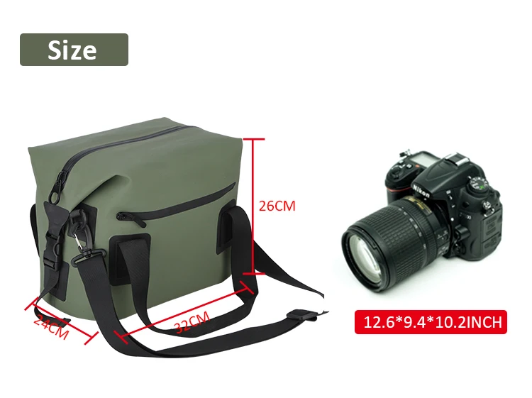 Canon Dslr Retro Waterproof Small Camera Bag Hypalon Tpu Neoprene