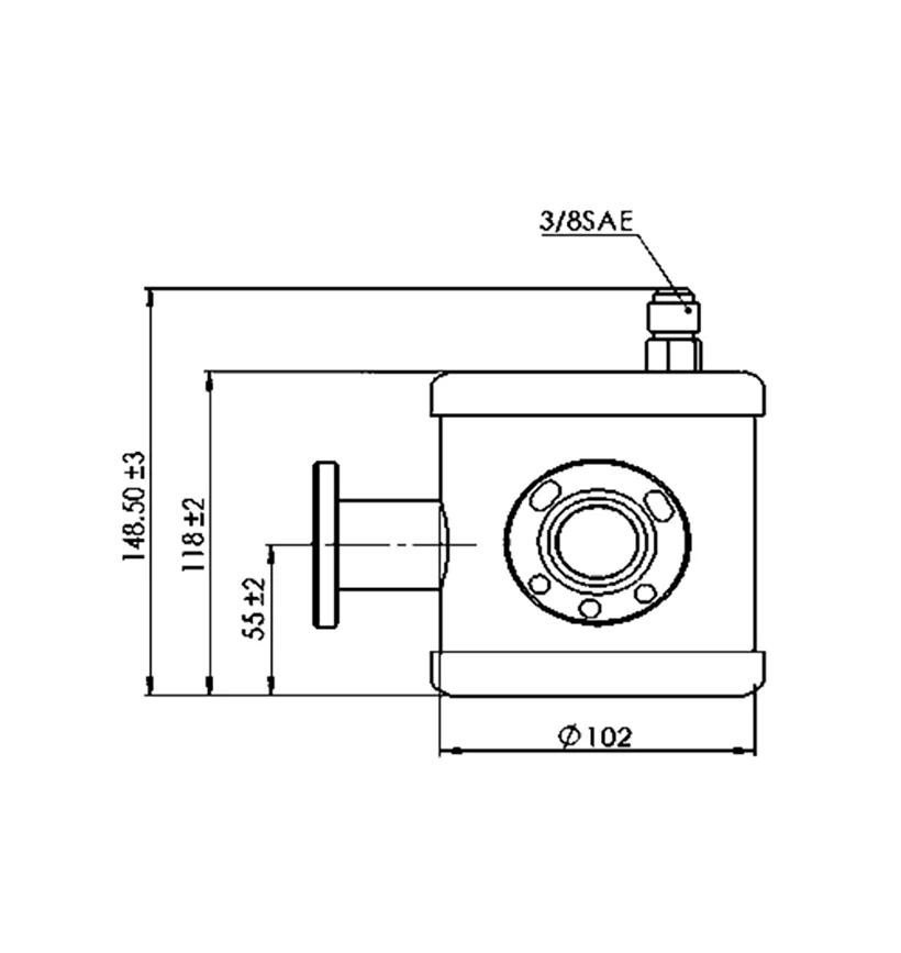 2024 Factory Price Top Quality Compressor Filter Drier 3.3 Sply-k Mechanical Oil Level Regulator Refrigeration Parts