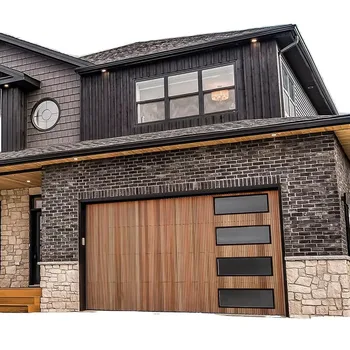 Low Price Customize  Finished Electric Rolling Aluminum Solid Garage Door