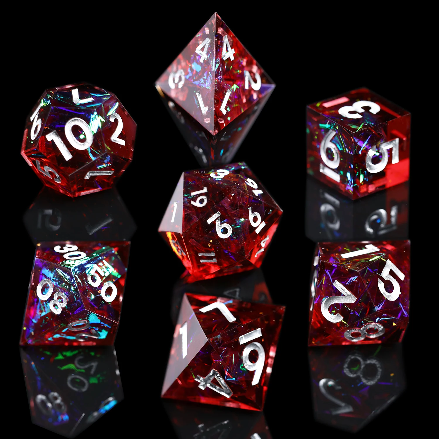 カタン Dnd Dice Holder SIQUK Dice Storage Case Big Capacity DND Dice Box