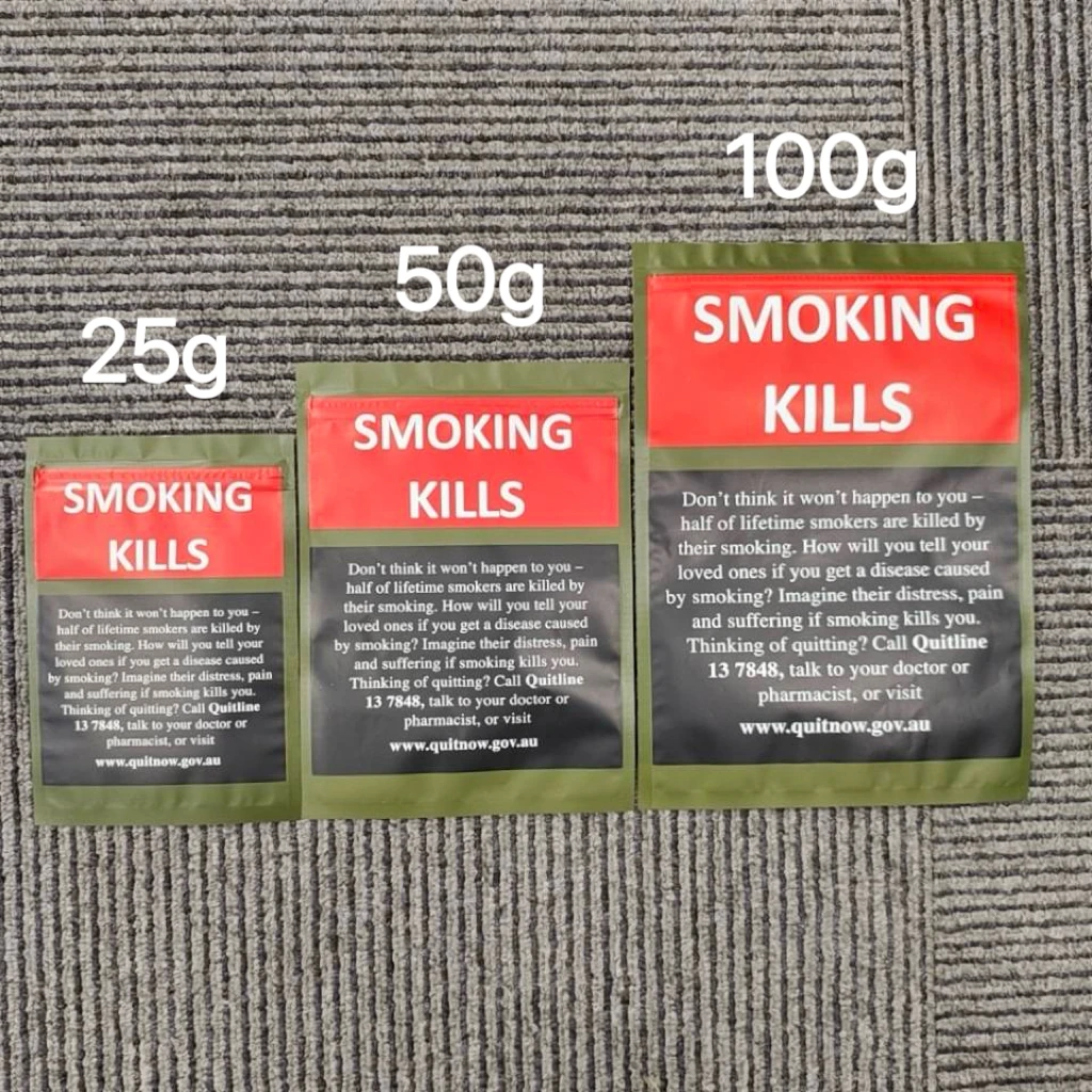 how much is a 30g pouch of tobacco 30g Rolling Tobacco Packaging 30g