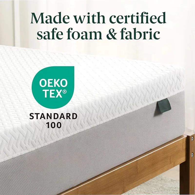 hypoallergenic skin friendly removable memory foam mattress cover-1