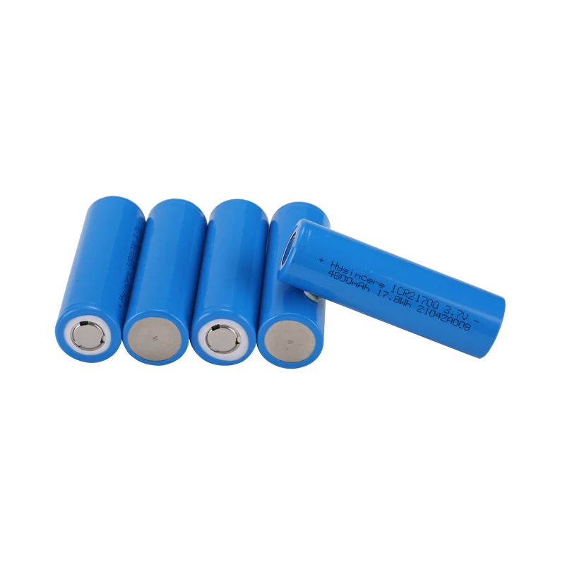 21700 3.7v 4800mah Lithium Li-ion Battery Cell 21700 Battery 5000mah ...