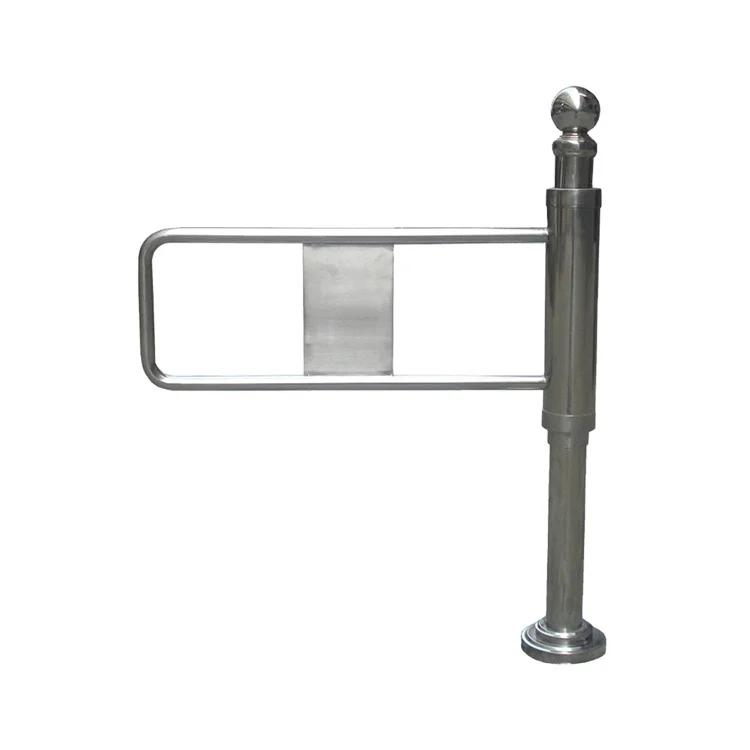 Most Popular Single One Way Manual Supermarket Swing Barrier Gate