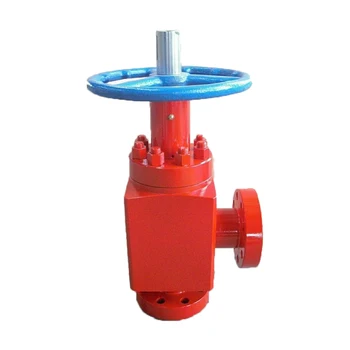 Api 6a Wellhead Positive Manual Choke Valve For Oil And Gas - Buy Choke ...