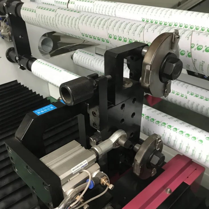 Full Automatic Tape Paper Core Tube Cutting Machine With Automatic Core Loader