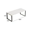 White with black frame, small size, 40 x 19 x 14.2 cm