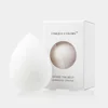 Esponja de maquillaje blanca