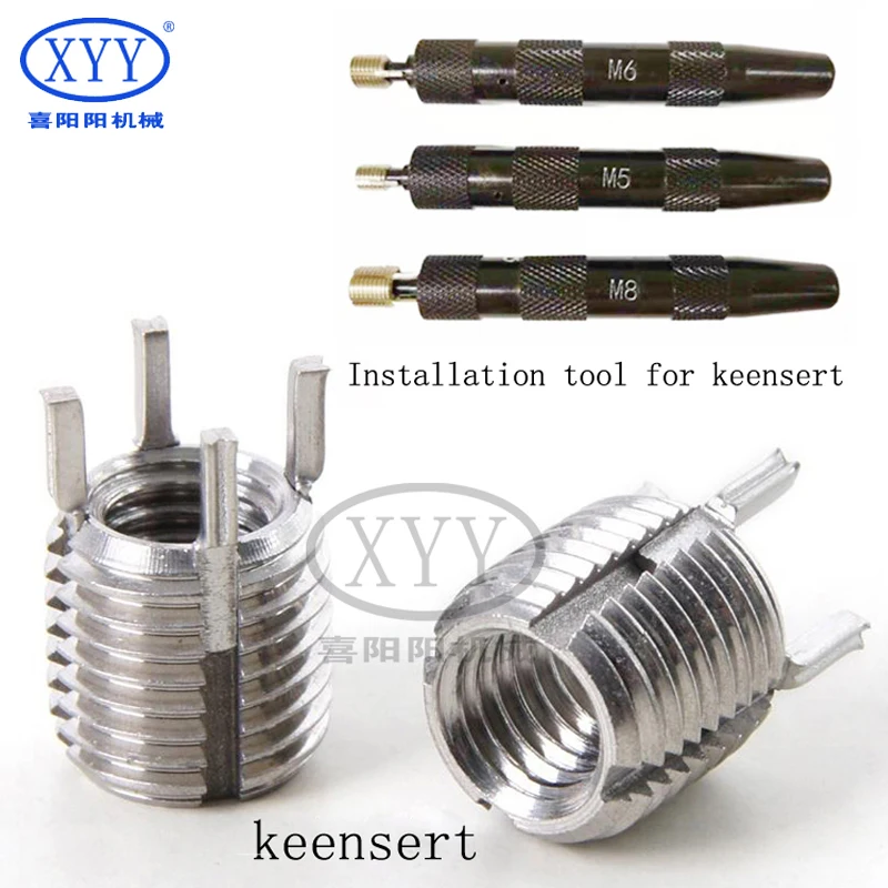 Special M8 Keensert Installation Tool For Locking Threaded Inserts In