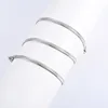 3mm Wide Silver