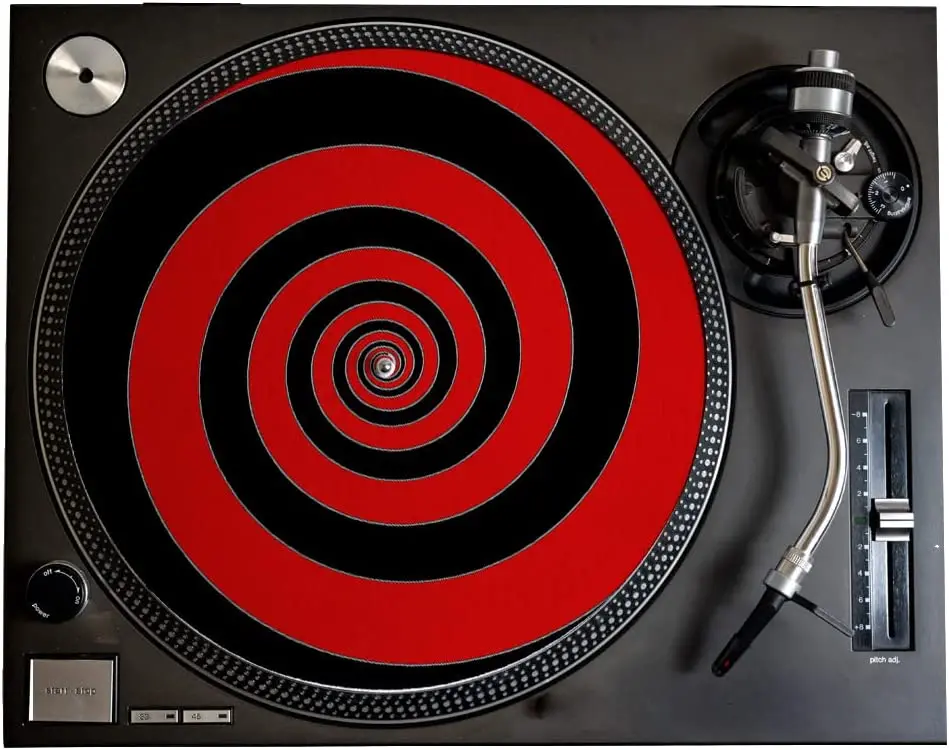 Custom Graphical Sublimation Blanks Dj's Wool Felt Mat Technics