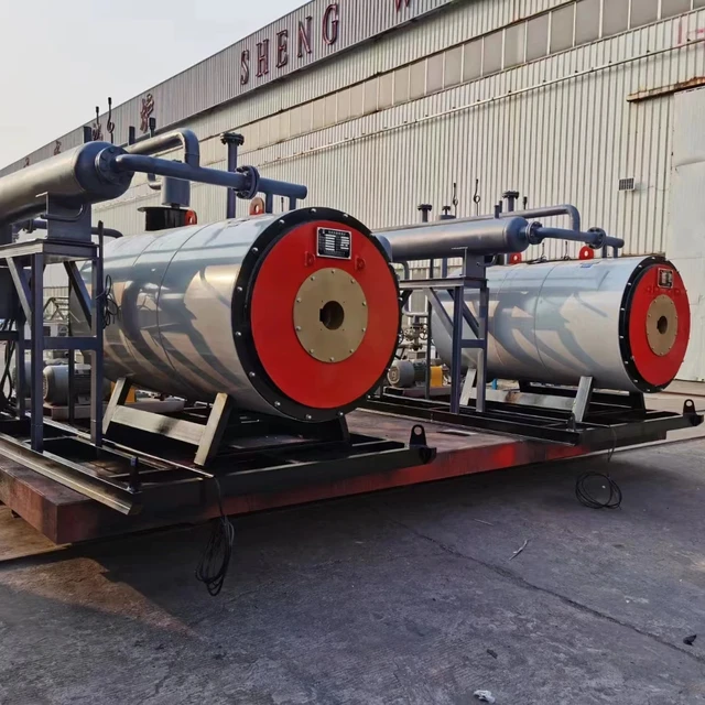 WNS Type Horizontal Fire Tube Steam Boiler Low EEfficent Durable for Industrial Use for Home Farm Hotel Natural Gas Fired Low