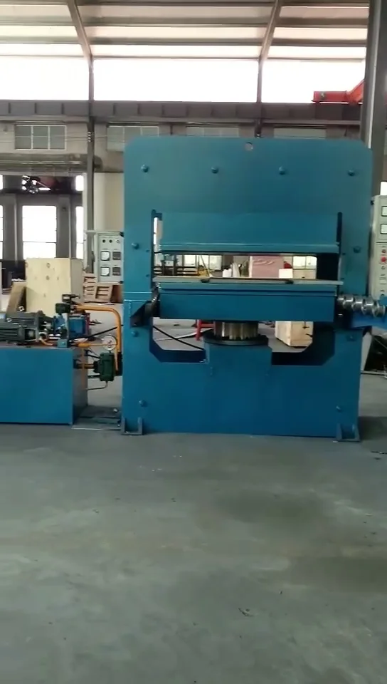 150 Tons Plc Controlled Fully Automatic Door Mat Flat Vulcanizing
